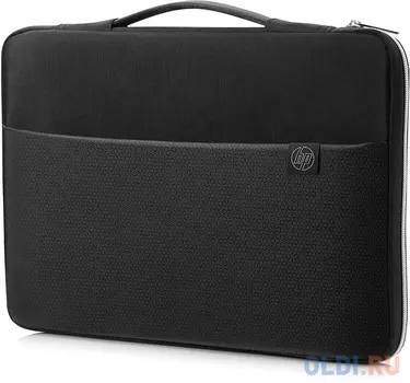 Чехол для ноутбука 14" HP Carry Sleeve синтетика черный серебристый 3XD34AA