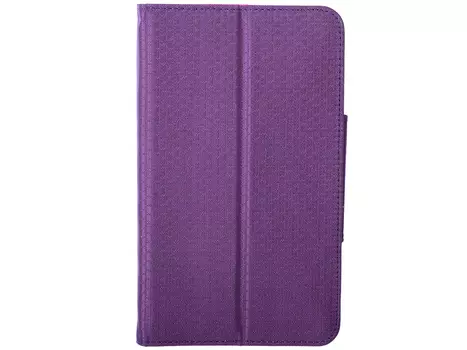 Чехол для планшета Samsung Galaxy Tab4 7" Фиолетовый/Розовый Чехол-книжка, Текстиль