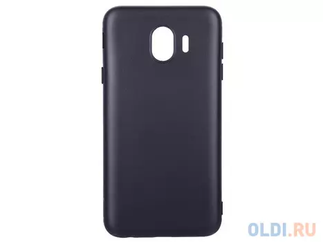 Чехол защитный BoraSCO Mate для Samsung Galaxy J4, черный матовый