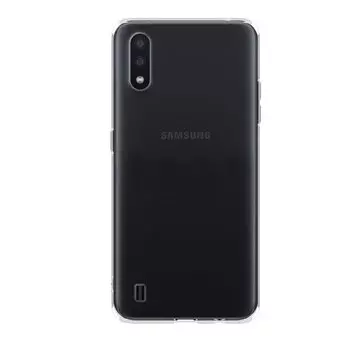 Чехол для смартфона для Samsung Galaxy A01 (2020) Deppa Gel Case Basic Transparent клип-кейс, полиуретан