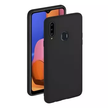 Чехол для смартфона для Samsung Galaxy A20s Deppa Gel Color Case Black 87377 клип-кейс, полиуретан