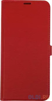 Чехол (флип-кейс) BORASCO для Samsung Galaxy A03 Core, противоударный, красный [40948]