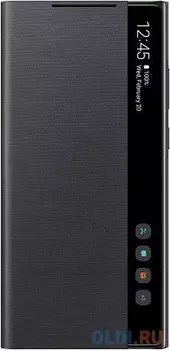 Чехол (флип-кейс) Samsung для Samsung Galaxy Note 20 Smart Clear View Cover черный (EF-ZN980CBEGRU)