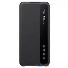 Чехол (флип-кейс) Samsung для Samsung Galaxy S20 Smart Clear View Cover черный (EF-ZG980CBEGRU)