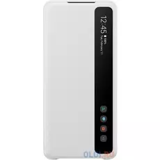 Чехол (флип-кейс) Samsung для Samsung Galaxy S20+ Smart Clear View Cover белый (EF-ZG985CJEGRU)