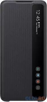 Чехол (флип-кейс) Samsung для Samsung Galaxy S20 Ultra Smart Clear View Cover черный (EF-ZG988CBEGRU)