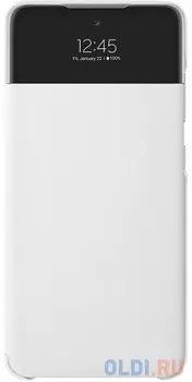 Чехол (флип-кейс) Samsung для Samsung Galaxy A52 Smart S View Wallet Cover белый (EF-EA525PWEGRU)