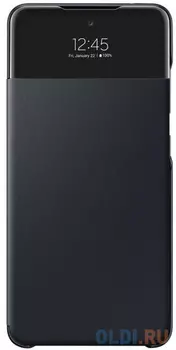 Чехол (флип-кейс) Samsung для Samsung Galaxy A52 Smart S View Wallet Cover черный (EF-EA525PBEGRU)