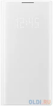 Чехол (флип-кейс) Samsung для Samsung Galaxy Note 10 LED View Cover белый (EF-NN970PWEGRU)
