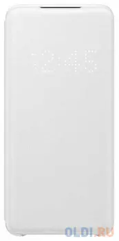 Чехол (флип-кейс) Samsung для Samsung Galaxy S20 Smart LED View Cover белый (EF-NG980PWEGRU)