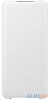 Чехол (флип-кейс) Samsung для Samsung Galaxy S20+ Smart LED View Cover белый (EF-NG985PWEGRU)