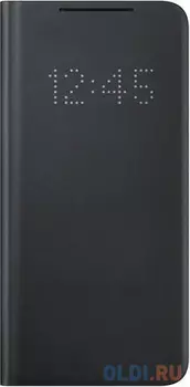 Чехол (флип-кейс) Samsung для Samsung Galaxy S21 Smart LED View Cover черный (EF-NG991PBEGRU)