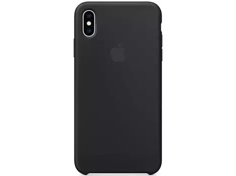 Чехол iPhone XS Max Silicone Case - Black