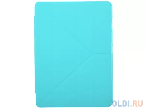 Чехол IT BAGGAGE для планшета SAMSUNG Galaxy Tab4 10.1" hard case искус. кожа бирюзовый с тонированной задней стенкой ITSSGT4101-6