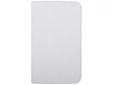 Чехол Jet.A SC8-26 для планшета Samsung Galaxy Tab4 8" из натуральной кожи, Белый/Серый интерьер