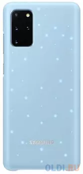 Чехол (клип-кейс) Samsung для Samsung Galaxy S20+ Smart LED Cover голубой (EF-KG985CLEGRU)