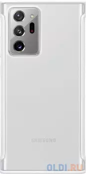 Чехол (клип-кейс) Samsung для Samsung Galaxy Note 20 Ultra Clear Protective Cover белый (EF-GN985CWEGRU)