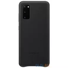 Чехол (клип-кейс) Samsung для Samsung Galaxy S20 Leather Cover черный (EF-VG980LBEGRU)