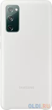 Чехол (клип-кейс) Samsung для Samsung Galaxy S20 FE Silicone Cover белый (EF-PG780TWEGRU)