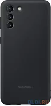 Чехол (клип-кейс) Samsung для Samsung Galaxy S21+ Silicone Cover черный (EF-PG996TBEGRU)