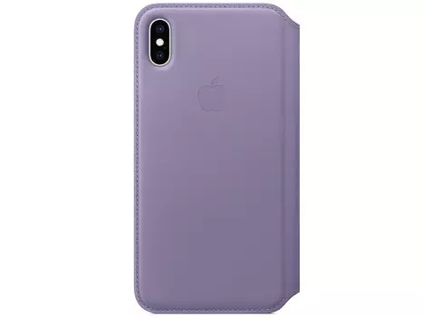 Чехол-книжка для Apple iPhone XS Max Apple Leather Folio Lilac книжка, кожа