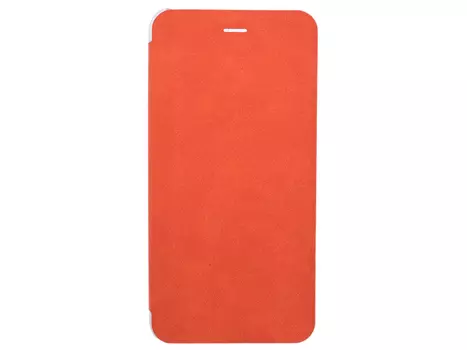 Чехол-книжка для IPhone 6+/7+/8+ BoraSCO Book Case Orange флип, экозамша, пластик
