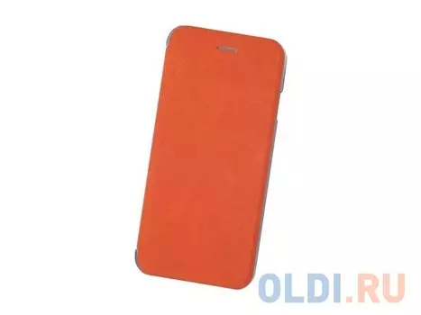 Чехол Book Case для IPhone 6/7/8, экозамша, терракотовый, BoraSCO