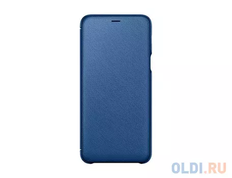 Чехол (флип-кейс) Samsung для Samsung Galaxy A6+ (2018) Wallet Cover синий (EF-WA605CLEGRU)