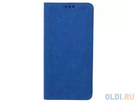 Чехол Book Case для Samsung Galaxy A8, экозамша, темно-синий, BoraSCO