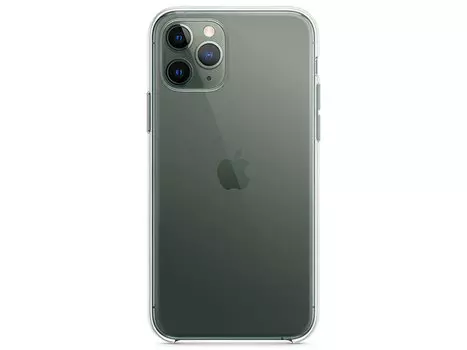 Чехол-накладка для Apple iPhone 11 Pro Apple Clear Case клип-кейс, полиуретан, поликарбонат, прозрачный