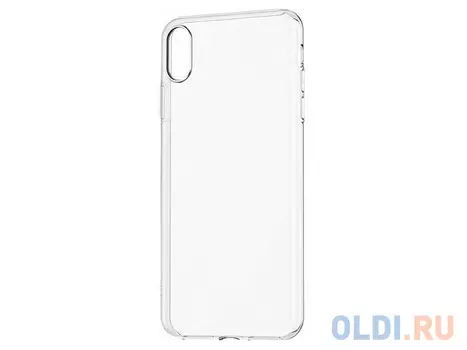 Чехол силиконовый BoraSCO для Apple iPhone Xs Max (прозрачный)