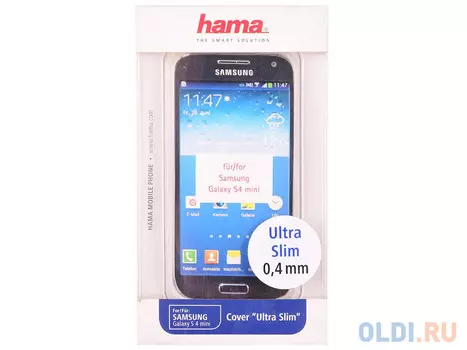 Чехол Hama для Galaxy S 4 mini Ultra Slim пластик прозрачный 00124615