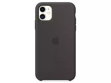Чехол-накладка для iPhone 11 Pro Apple Silicone Case Black клип-кейс, силикон