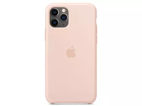 Чехол-накладка для iPhone 11 Pro Apple Silicone Case Pink Sand клип-кейс, силикон