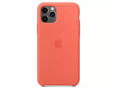 Чехол-накладка для iPhone 11 Pro Apple Silicone Case Clementine клип-кейс, силикон