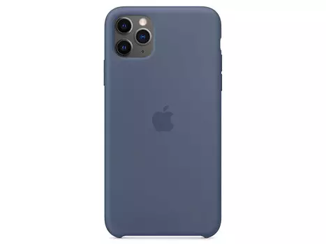 Чехол-накладка для iPhone 11 Pro Max Apple Silicone Case Alaskan Blue клип-кейс, силикон