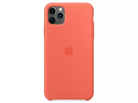 Чехол-накладка для iPhone 11 Pro Max Apple Silicone Case Clementine клип-кейс, силикон