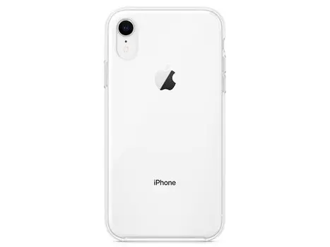 Чехол-накладка для iPhone XR Apple Clear Case клип-кейс, полиуретан, поликарбонат, прозрачный