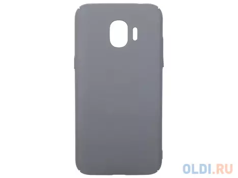 Чехол soft-touch для Samsung Galaxy J2 (2018)/J2 Pro (2018) DF sSlim-34 (charcoal grey)
