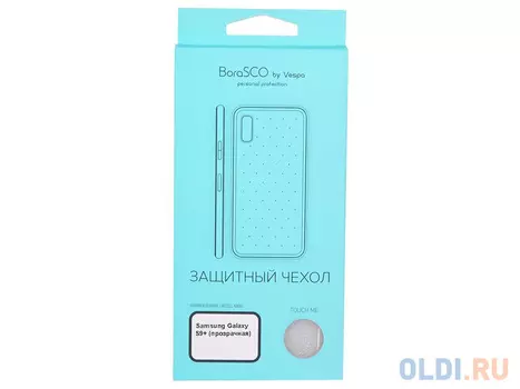 Чехол силиконовый BoraSCO для Samsung Galaxy S9+ (прозрачный)