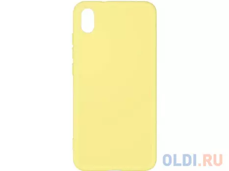 Силиконовый чехол с микрофиброй для Xiaomi Redmi 7A DF xiOriginal-01 (yellow)