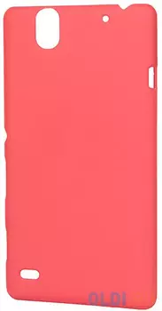 Чехол-накладка Pulsar CLIPCASE PC Soft-Touch для Sony C4 (красная)