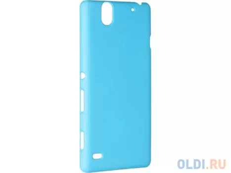 Чехол-накладка Pulsar CLIPCASE PC Soft-Touch для Sony C4 (синяя)