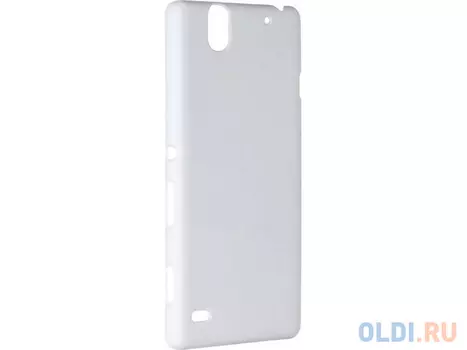 Чехол-накладка Pulsar CLIPCASE PC Soft-Touch для Sony C4 (белая)