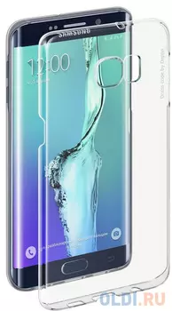 Чехол Pure Case и защитная пленка для Samsung Galaxy S6 edge+ с защитным нанесением hard coating прозрачный 69012