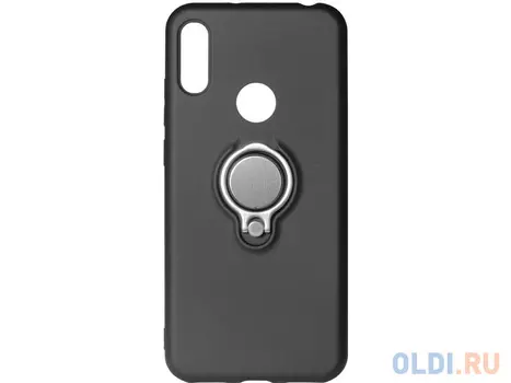 Чехол с кольцом-держателем для Huawei Honor 8A DF hwRing-02 (black)
