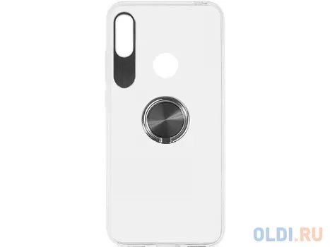 Чехол с кольцом-держателем для Huawei Honor 8A/Y6 (2019) DF hwTRing-01 (black)