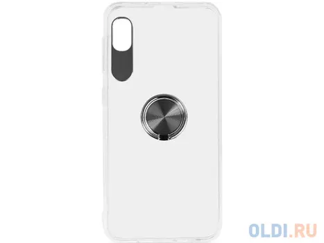 Чехол с кольцом-держателем для Samsung Galaxy A10 DF sTRing-01 (black)