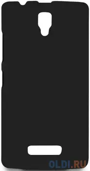 Чехол Soft-Touch для Lenovo A1000 DF LSlim-10 черный