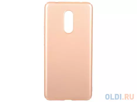 Чехол soft-touch для Xiaomi Redmi 5 DF xiSlim-02 (gold)